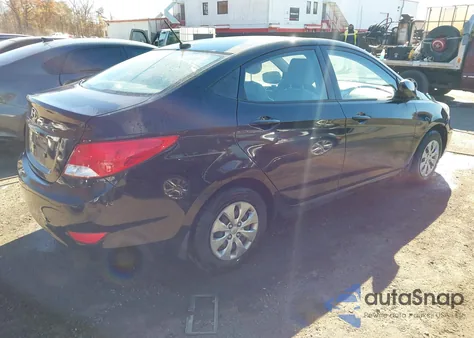 2017 Hyundai Accent Se z USA, uszkodzony, nr VIN KMHCT4AE4HU264862